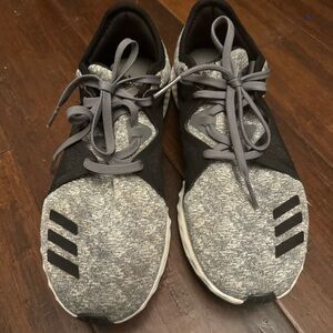 Adidas Edge Lux 2.0 Womens Gray Black Sneakers Running Size 9.5 Lightweight